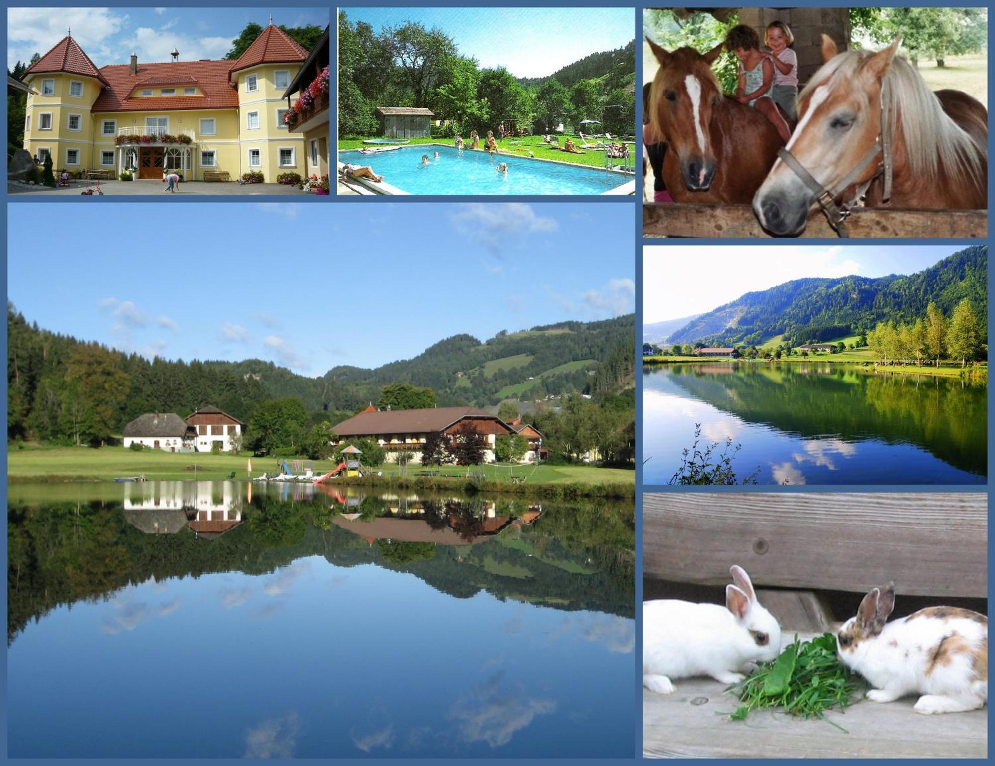 Hotel Ferien Am Talhof Sankt Urban Zewnętrze zdjęcie